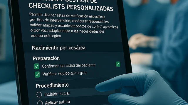 CREACIÓN Y GESTIÓN DE CHECKLISTS PERSONALIZADAS
