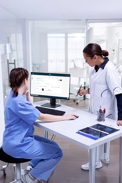 Recepción y preparación del paciente